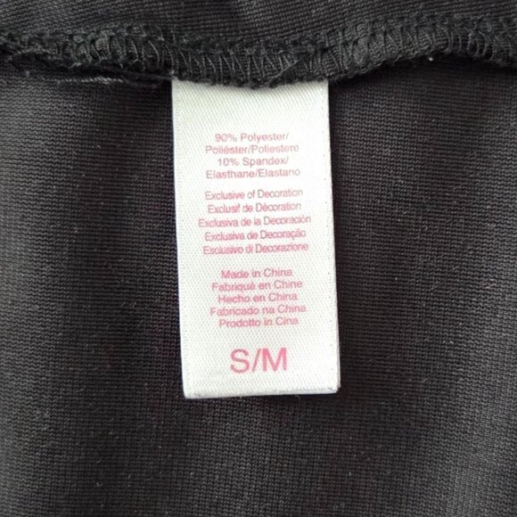 Oscar de la Renta Vintage 90s Pink Label Black Velvet Lounge Robe Maxi Dress S/M - Picture 6 of 6